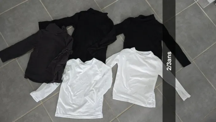 Lot de 5 sous pulls