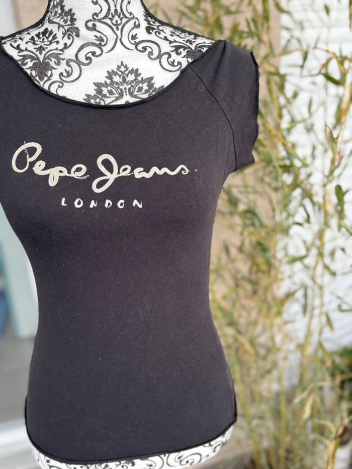 Jolie tee shirt femme, marque pépé jean , taille s (taille 36) - photo numéro 3