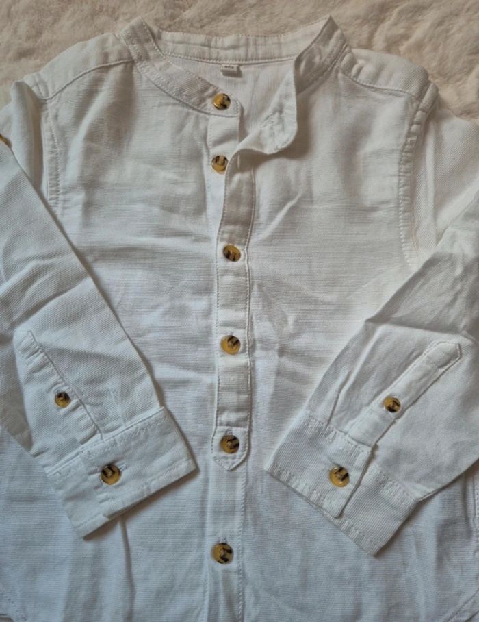 Chemise manches longues garçon 3 ans neuve jamais portée - photo numéro 3