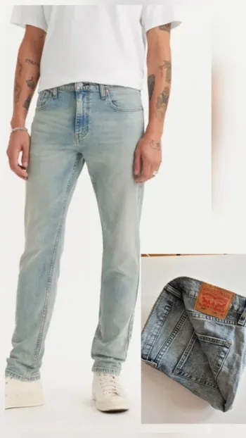 Jean Slim Taper 512 Bleu
33 (US) = 42 - 44 (FR) - L 32