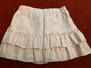 jupe rose et blanche 4 ans