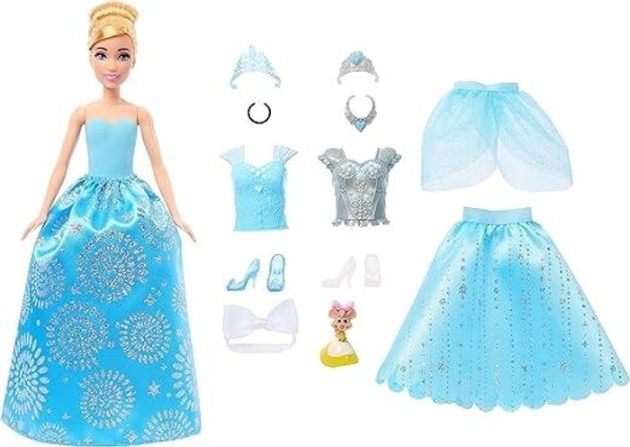 Cendrillon : Mattel Disney Princesses Poupée Royal Fashion - photo numéro 8