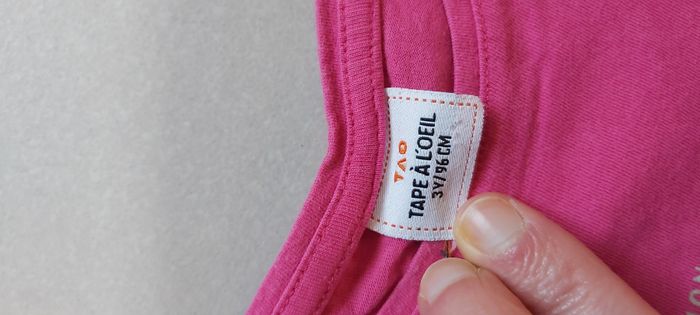 Tshirt manche courte Mon cœur pétille 3 ans - photo numéro 3