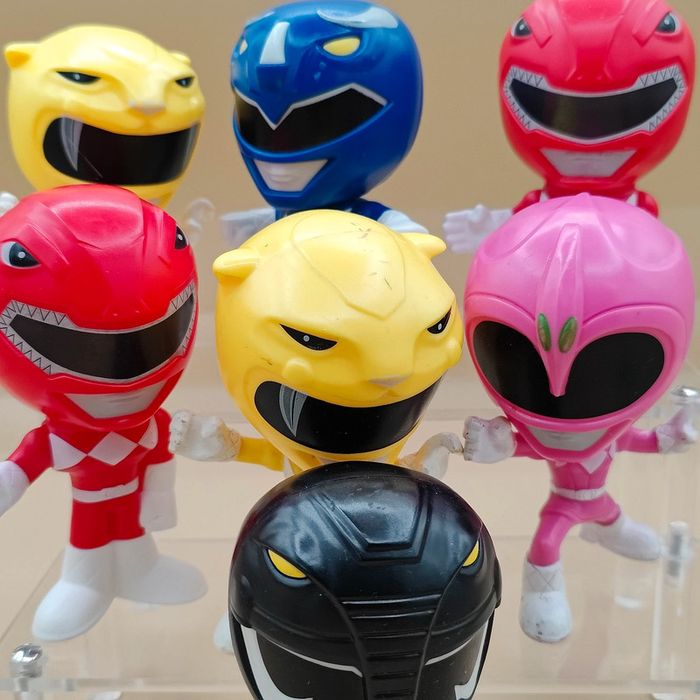 7 petites figurines MMPR - Power Rangers - photo numéro 3