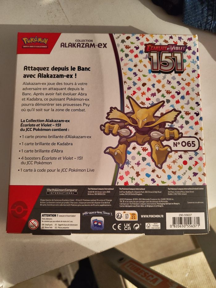 Coffret alakazam 151 fr - photo numéro 2
