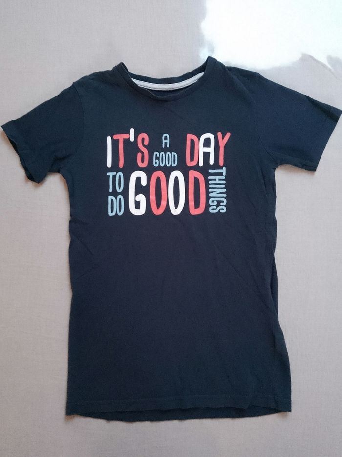 Tee-shirt manches courtes garçon 12 ans Vertbaudet