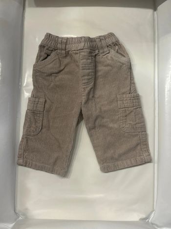 Pantalon cargo velours