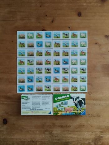Jeu de Dominos - Les Animaux de la Ferme - Ravensburger