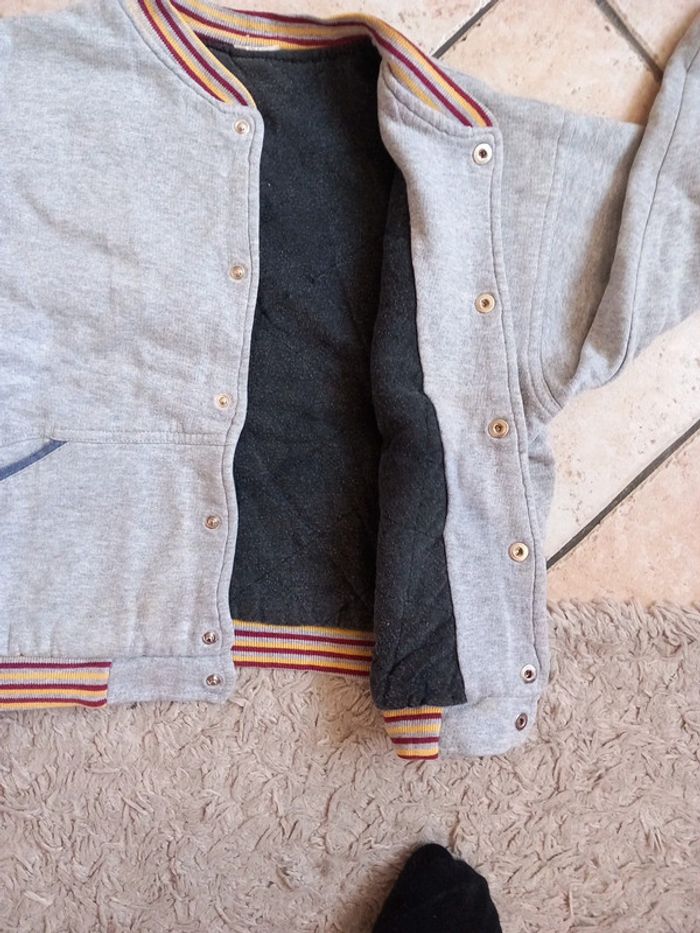 📦Veste sweat molletonné Basket kid coton 14ans - photo numéro 4