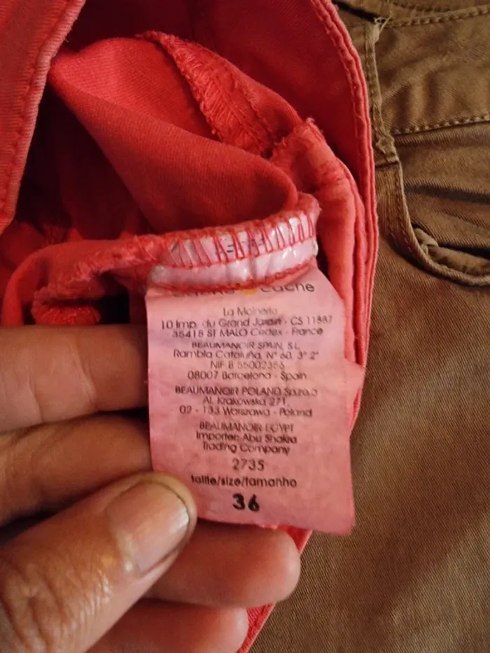 Lot 2 jeans Cache Cache - photo numéro 5