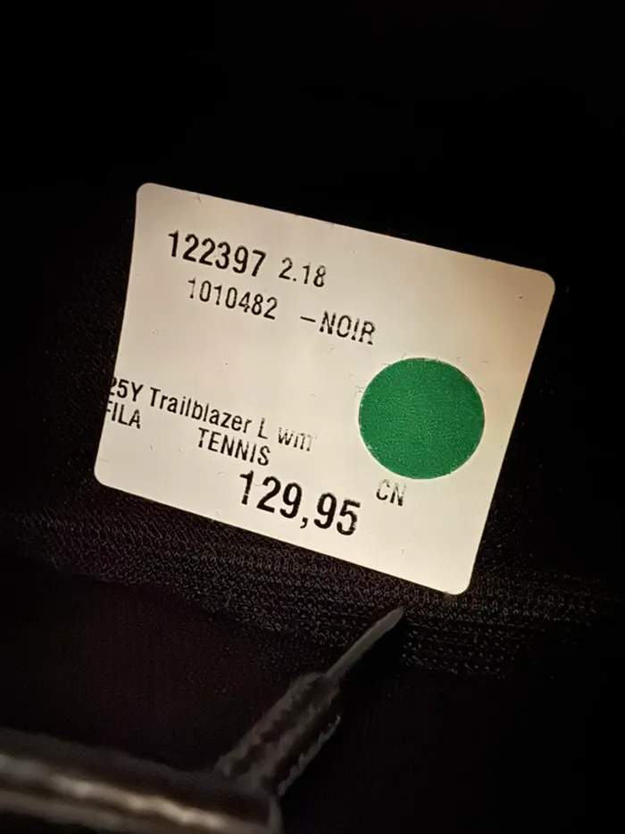 Fila Trailblazzer L wmn couleur noir taille 38 neuf dans sa boîte. - photo numéro 7