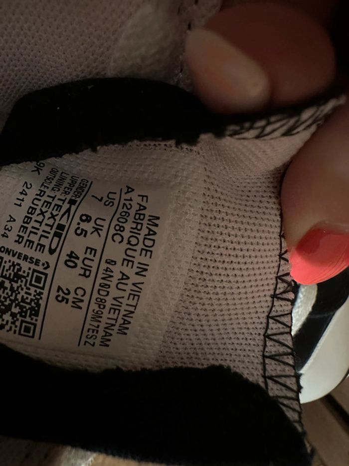 Converse taille 40 - photo numéro 4