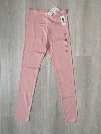 Legging Kiabi rose poudré - Taille 12 ans - Neuf avec étiquette