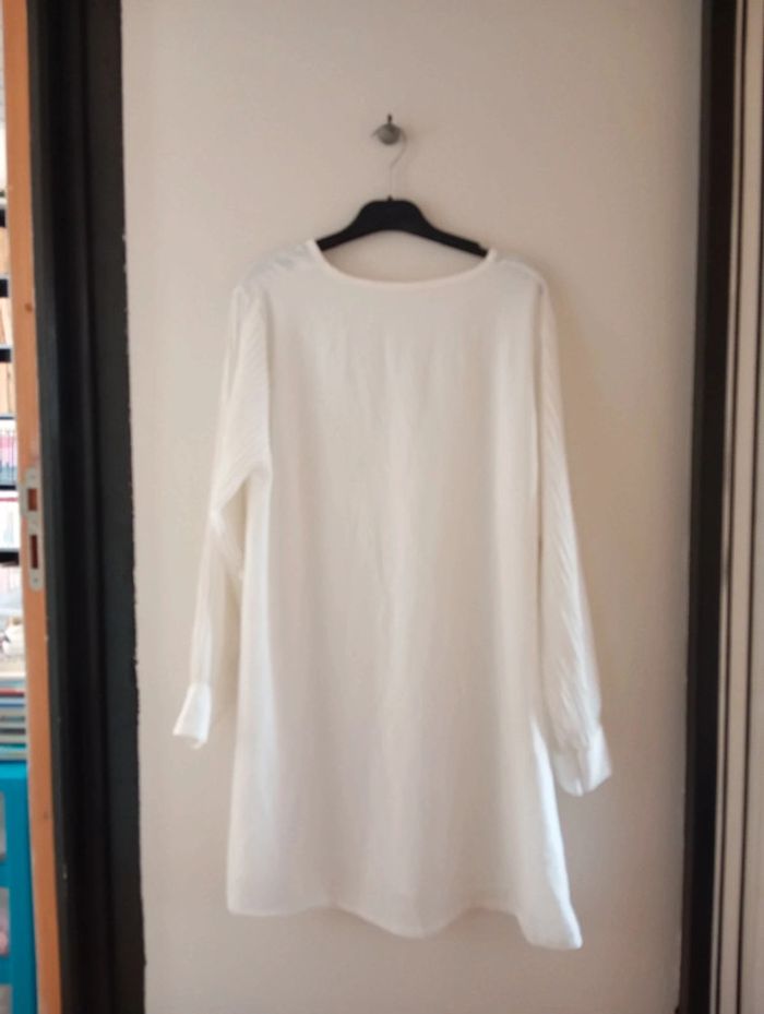 Robe fluide blanche, en taille unique - photo numéro 2