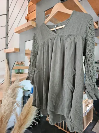 Blouse kaki XL