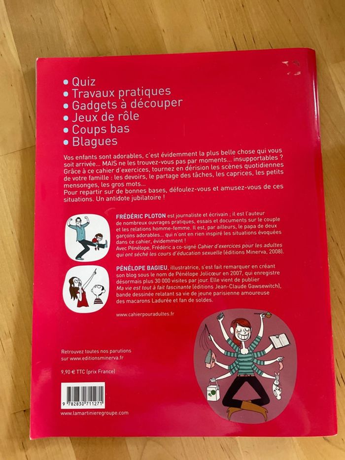 Cahier d’exercices pour les parents au bord de la crise de nerfs - photo numéro 2