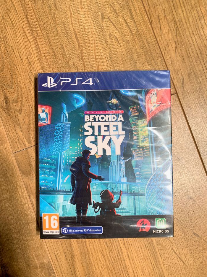 Beyond a steel sky steelbook edition - PS4  / PS5 - jeu neuf sous blister - photo numéro 5