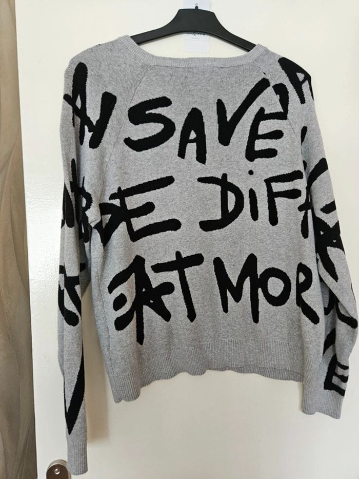 Pull Desigual avec écritures - photo numéro 7