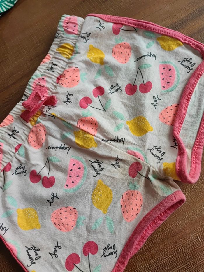 Lot de 2 shorts 23/24mois - photo numéro 5