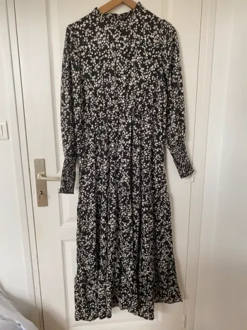 Robe longue fleuris