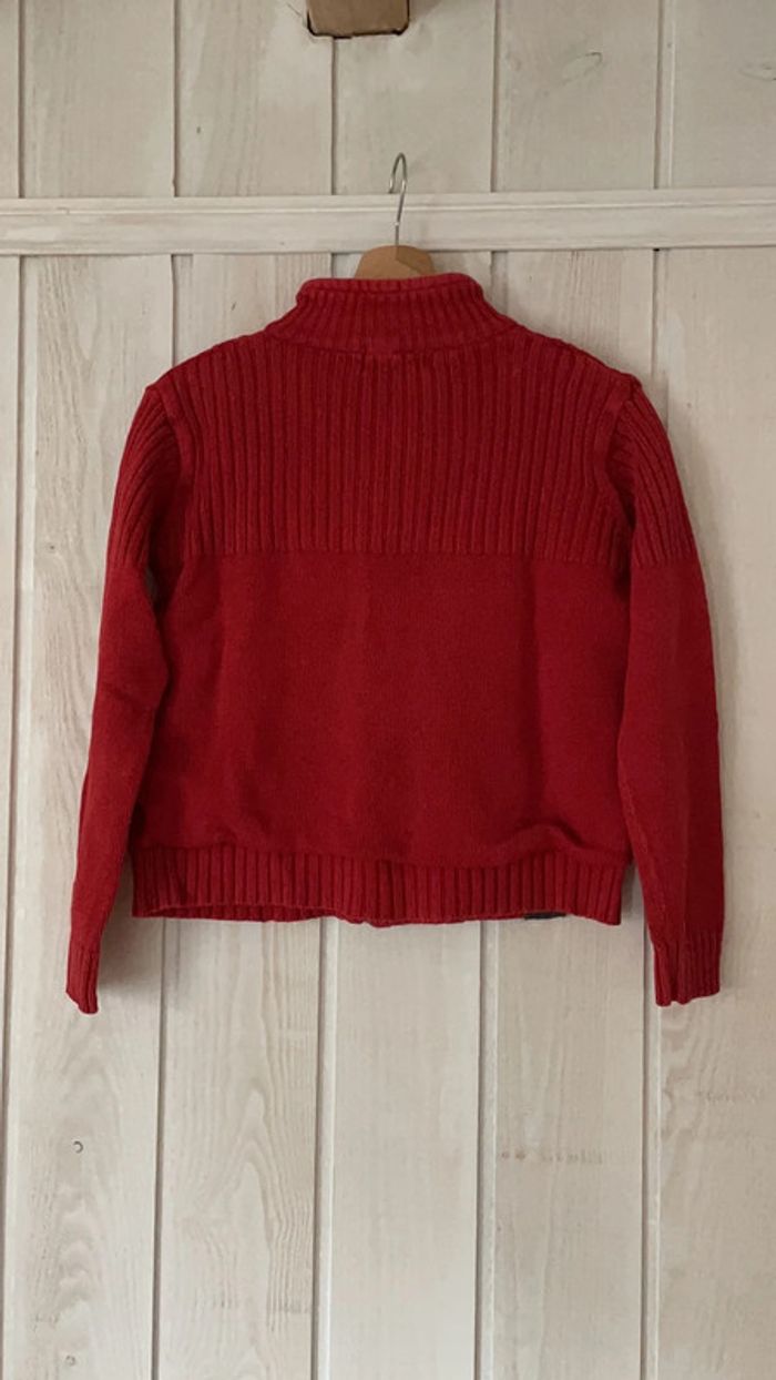 Gilet doublé rouge - Skhuaban - 10/11ans - photo numéro 2