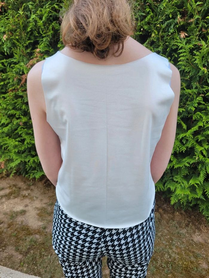 Crop top ying yang été femme taille S - photo numéro 2