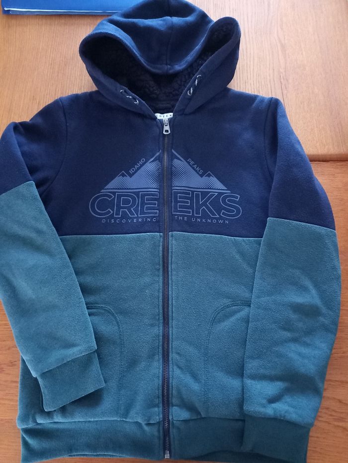 Veste zippée sherpa  homme Creeks