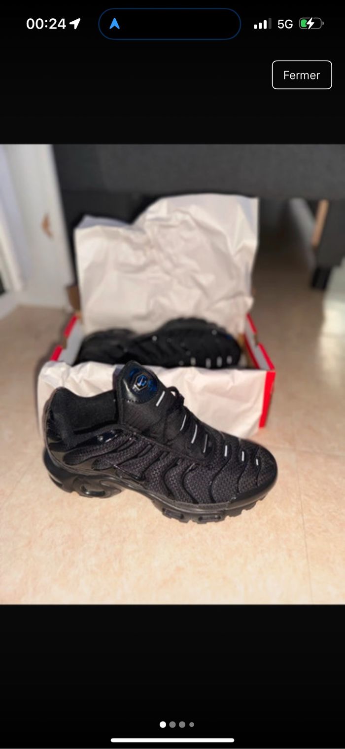 Nike Tn noir - taille 41 - photo numéro 4