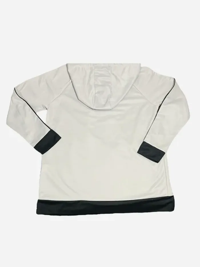 Sweat à capuche pull Tavin gris noir femme Taille L Neuf - photo numéro 3