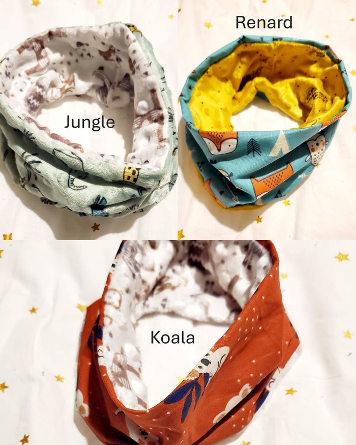 Snood / Tour de cou Bébé - Jungle - photo numéro 4