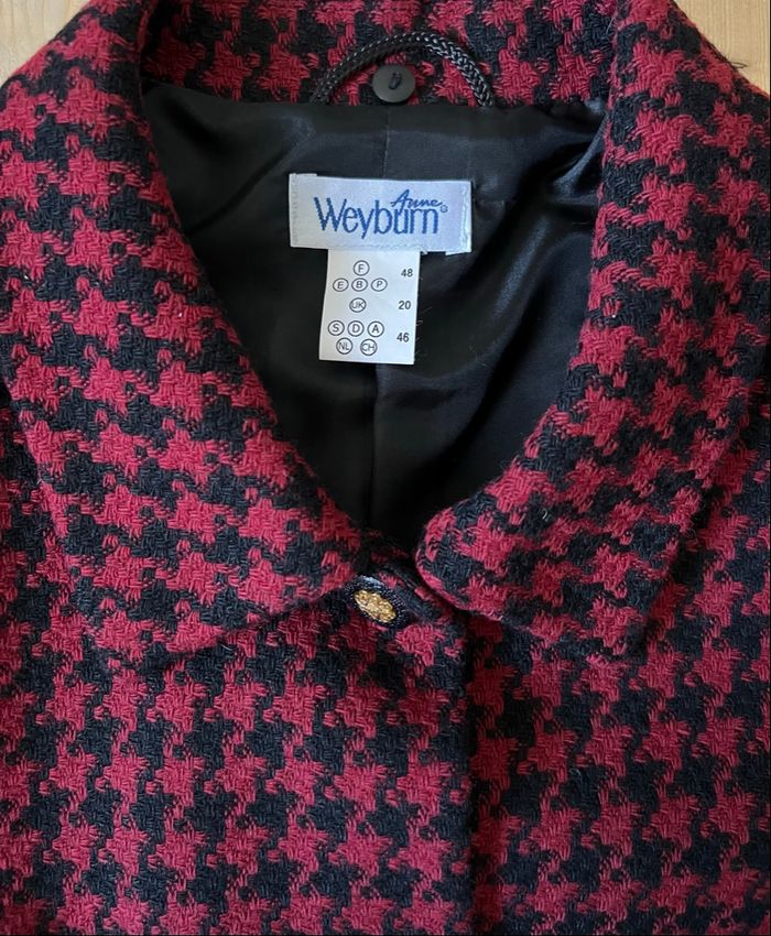 Ensemble femme  Motif pied-de-poule Anne Weyburn  taille 48 - photo numéro 4