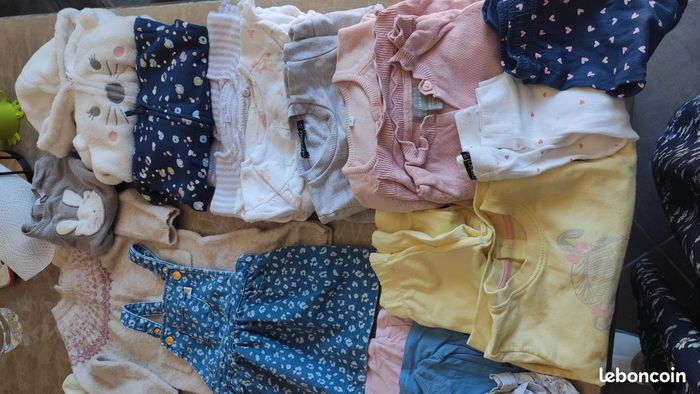 Lot bébé fille 9 mois - photo numéro 2