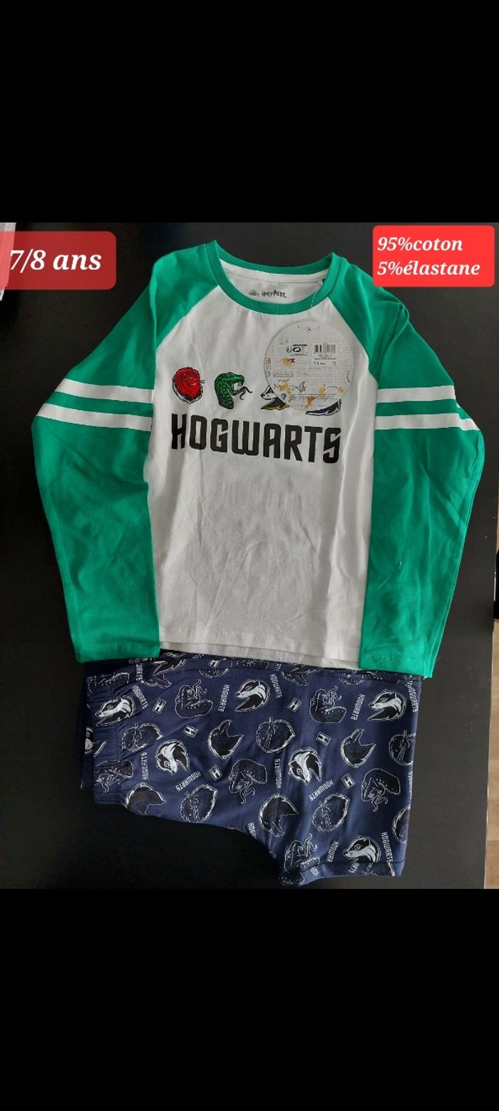 Pyjama Harry Potter garçon 7/8ans