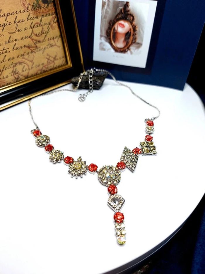 Magnifique collier inspiration vintage art déco - photo numéro 7