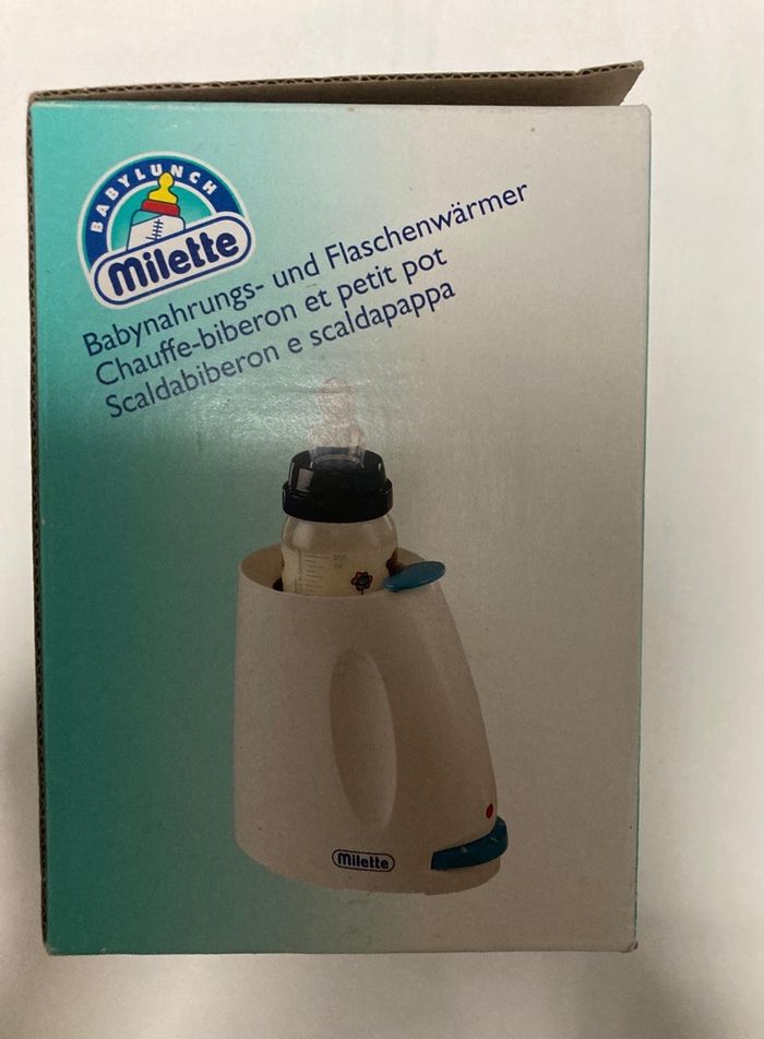 Chauffe-biberon Milette – Prise suisse
