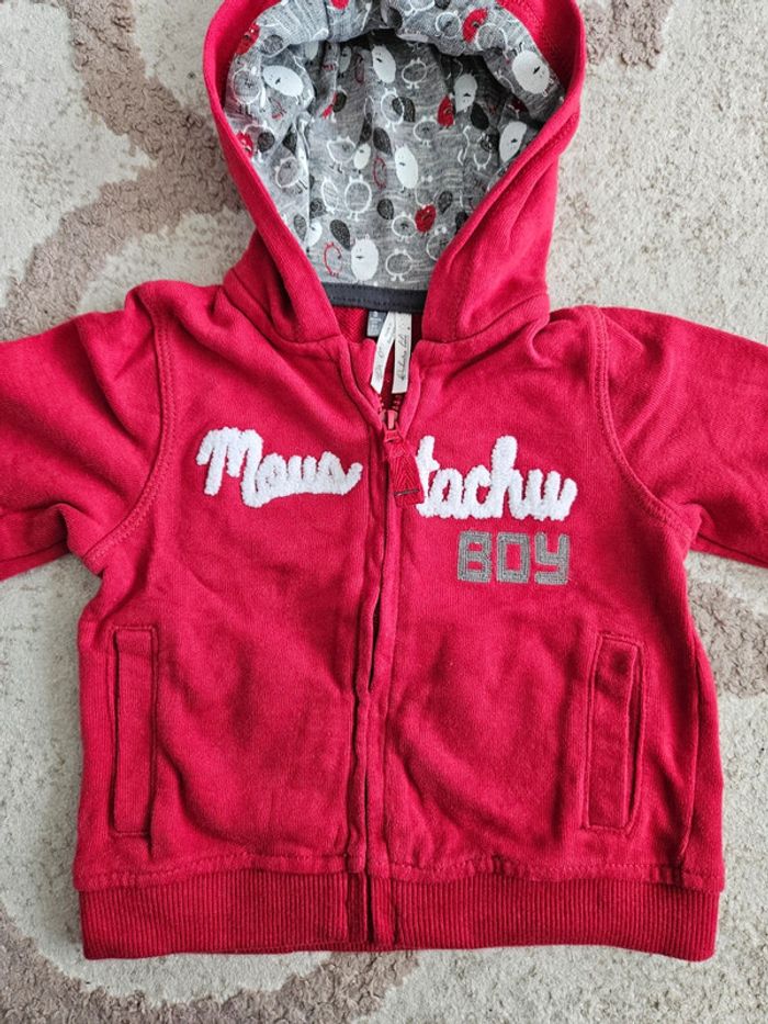 Sweat zippé bébé - photo numéro 3