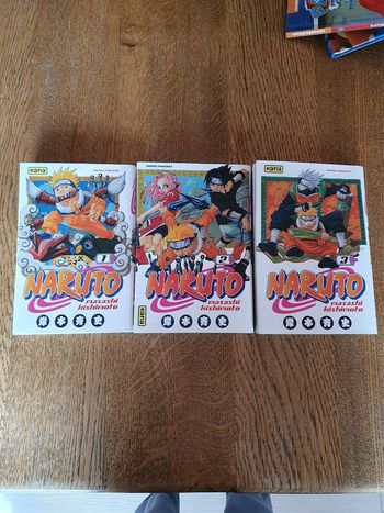 Lot mangas Naruto 