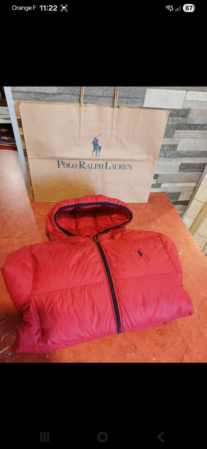 Doudoune Ralph Lauren taille 5 ans
