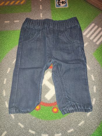 pantalon bleu foncé