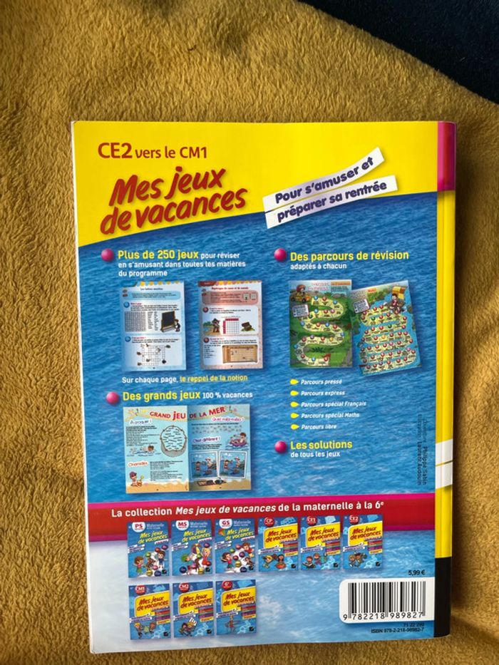 Cahier de vacances 8/9 ans - photo numéro 2