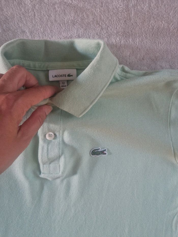 Lot 5 polos garçon 12ans Lacoste - photo numéro 9