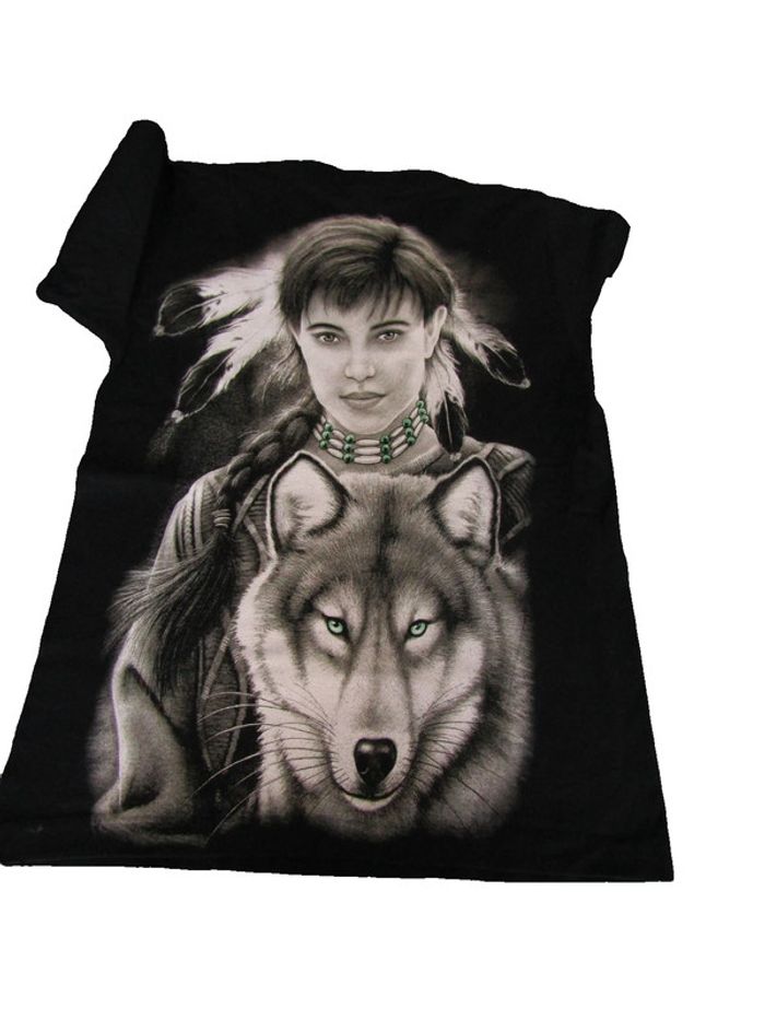 lot de 4 t-shirts imprimés rock taille S/M = 36/38 - photo numéro 6