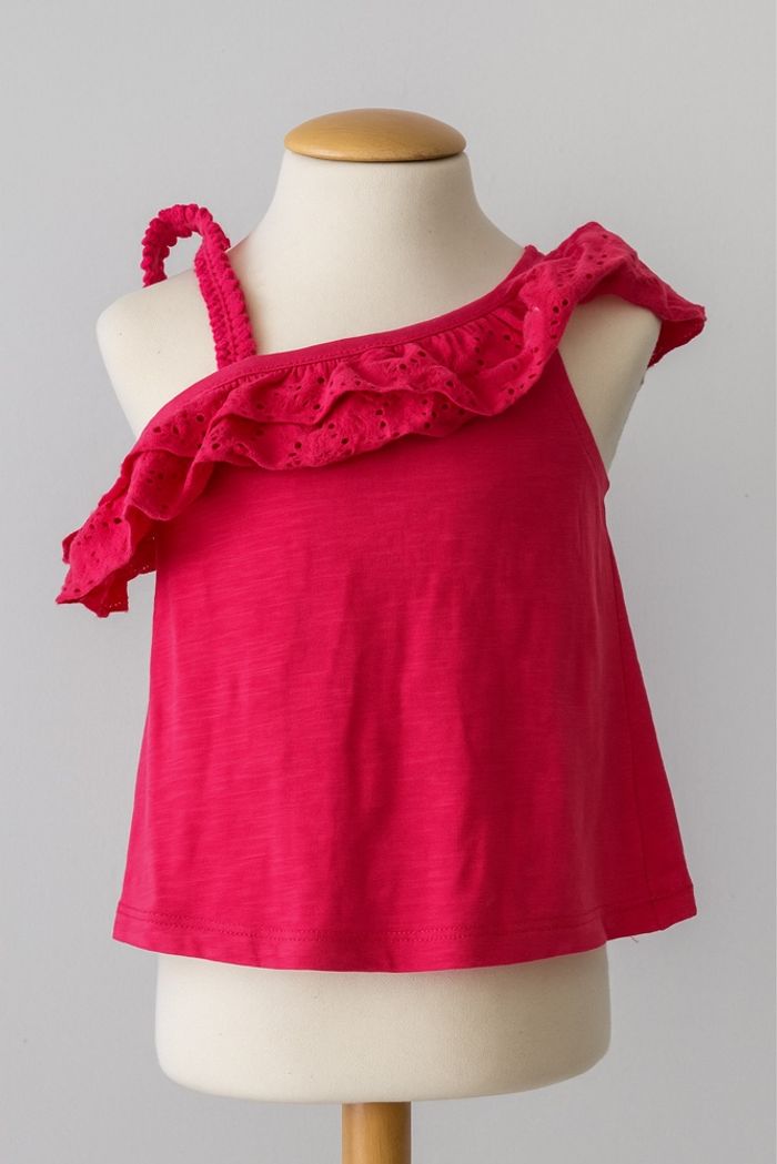 Top asymétrique rose 🌸