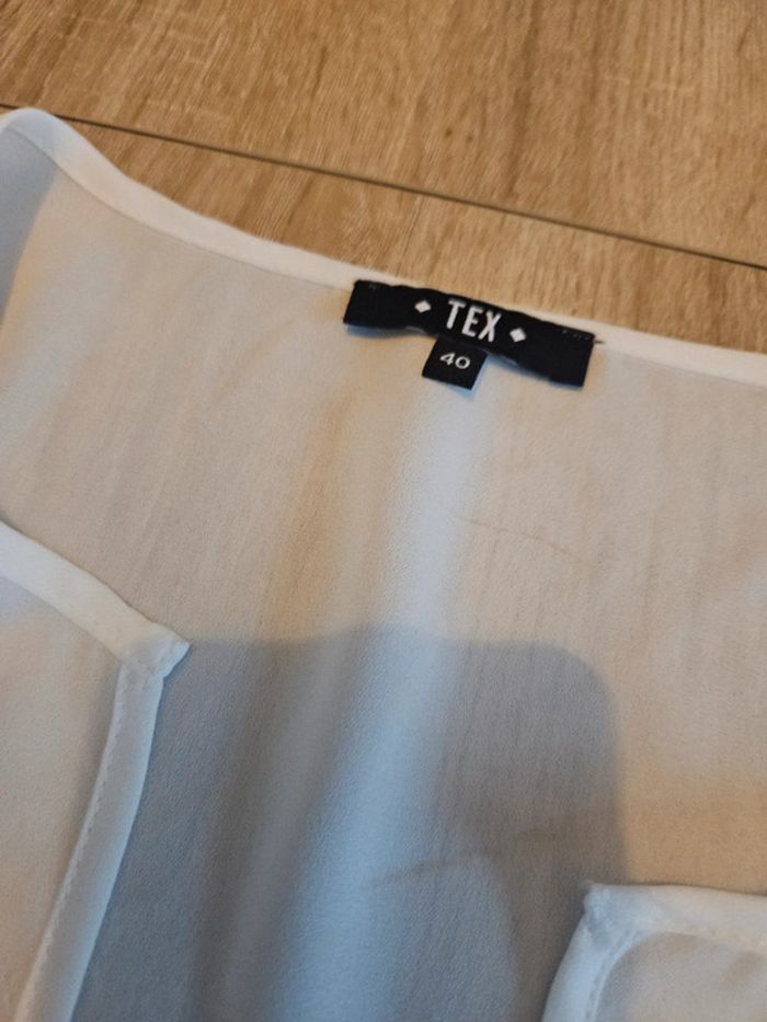 Blouse chemisier Blanche - photo numéro 3