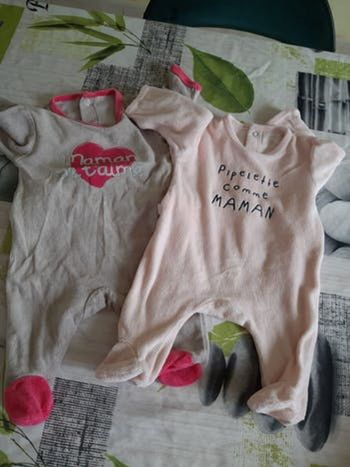 Pyjama fille 1 mois