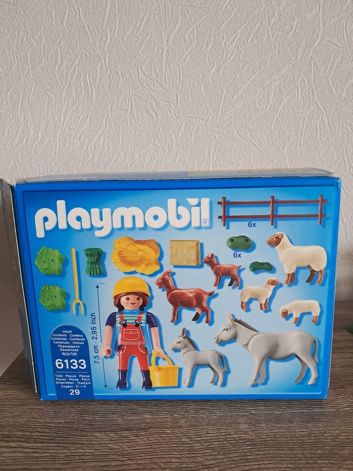 Playmobil 6133 fermière avec animaux - photo numéro 3