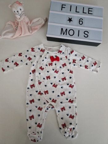 Pyjama minnie 6m