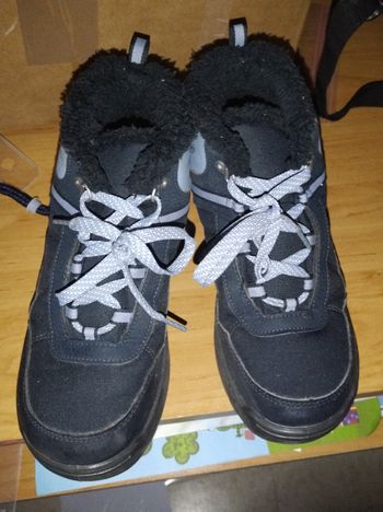 bottines enfant rembouré pour  le froid 