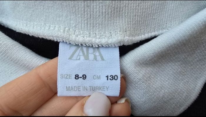 Tee-shirt polo ML 8-9 ans fille zara wednesday - photo numéro 4