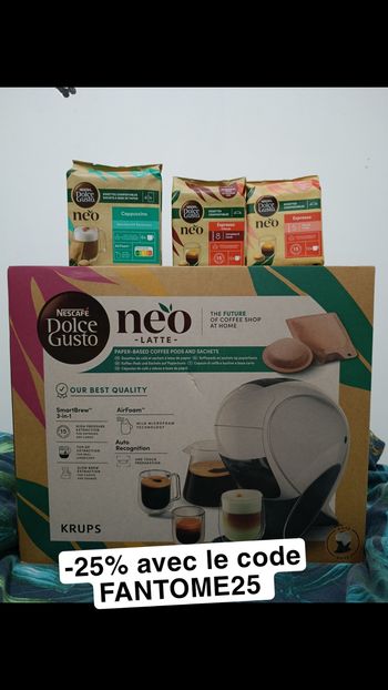 Machine à café + dosettes
